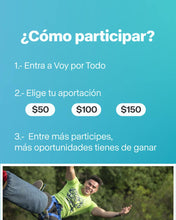 Cargar imagen en el visor de la galería, ¡Adrenalina total con Voy por todo!
